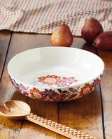 tag Autumn Bloom Serving Bowl