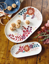 tag Autumn Bloom Large Platter