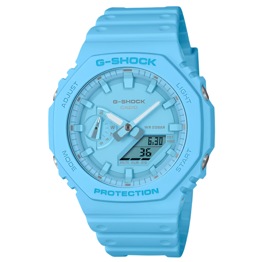 Casio Mens GA-2100-2A2 G-Shock Analog Digital Watch – ShopCGX Casio Mens GA-2100-2A2 G-Shock Analog Digital Watch – ShopCGX