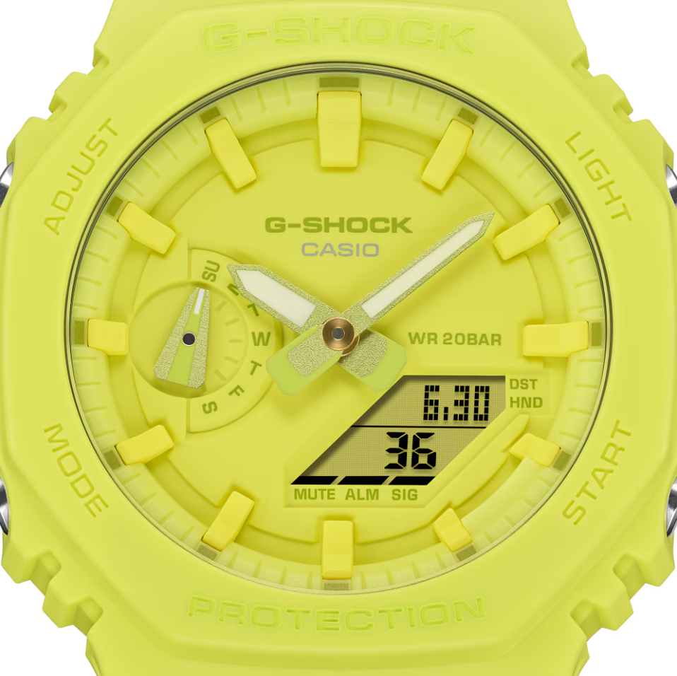 Casio Mens GA-2100-9A9 2100 Series G-Shock Digital Watch