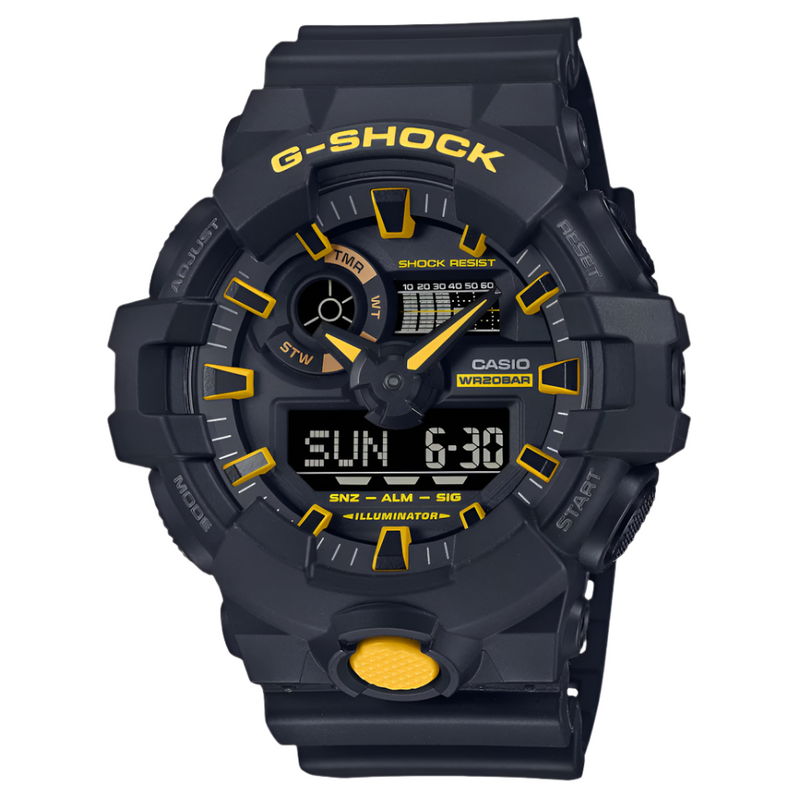 Casio Mens GA700CY-1A G-Shock Analog Digital Watch