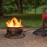 Mr. Bar-B-Q Portable Gas Fire Pit - 19"