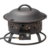 Mr. Bar-B-Q Portable Gas Fire Pit - 19"