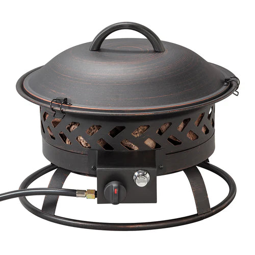 Mr. Bar-B-Q Portable Gas Fire Pit - 19"