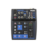 Gemini Compact 5 Channel USB and Bluetooth Mixer