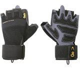 GoFit Diamond-Tac Wrist Wrap Gloves - Size Large