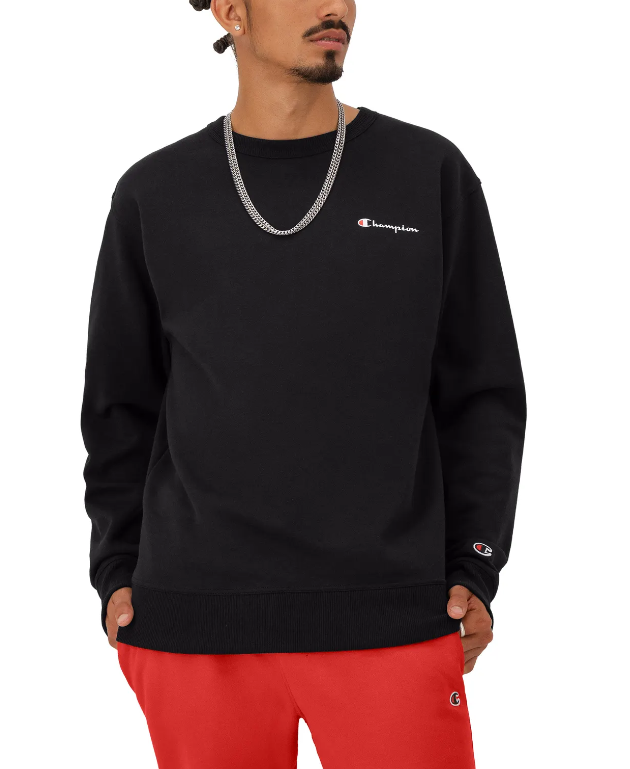 Champion Mens Powerblend Crewneck Sweatshirt ShopCGX