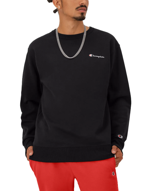 Champion crewneck mens grey online