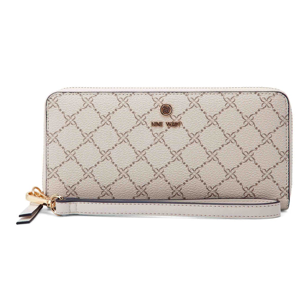 Nine West Lockup 9S Zip Around Wristlet