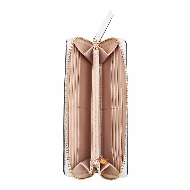 Nine West Lockup 9S Zip Around Wristlet
