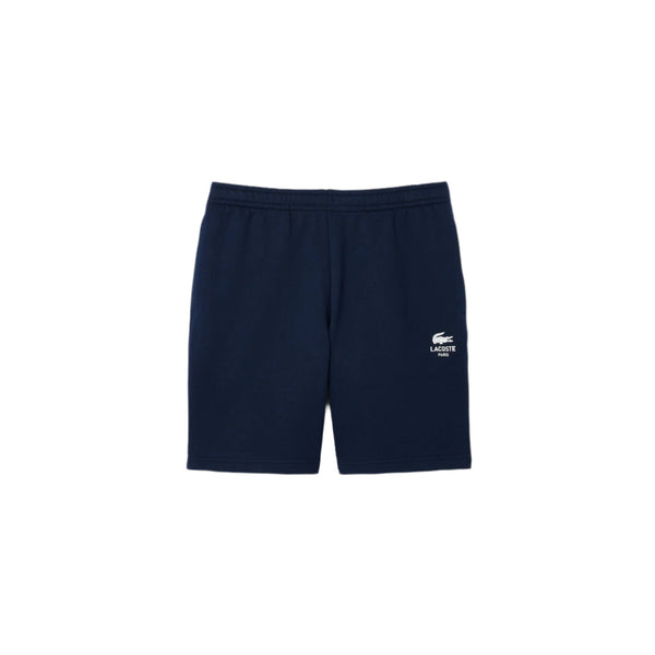 Lacoste Molleton Printed Cotton Fleece Shorts