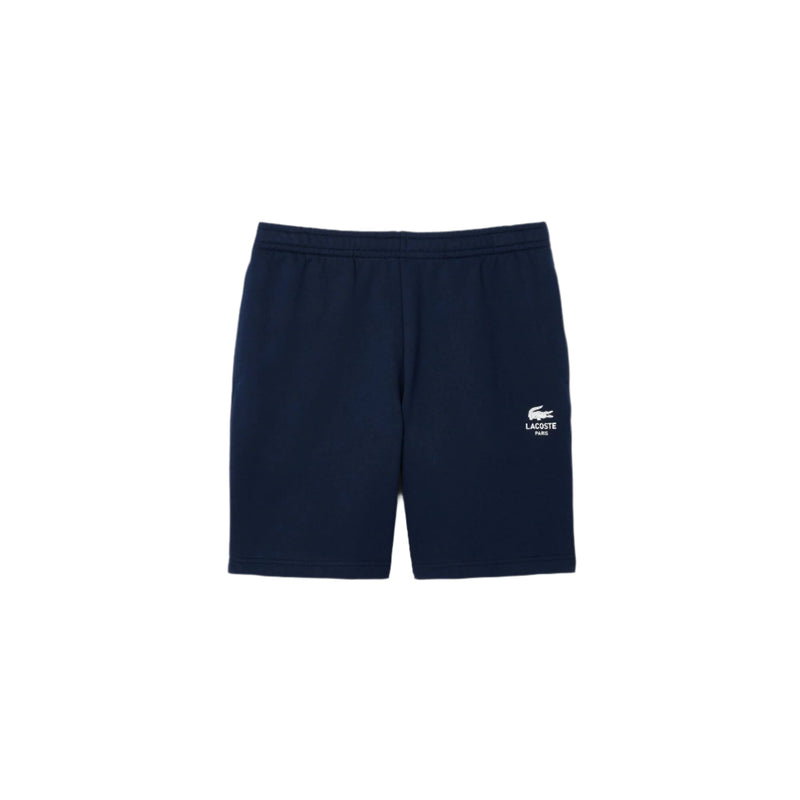 Lacoste Molleton Printed Cotton Fleece Shorts