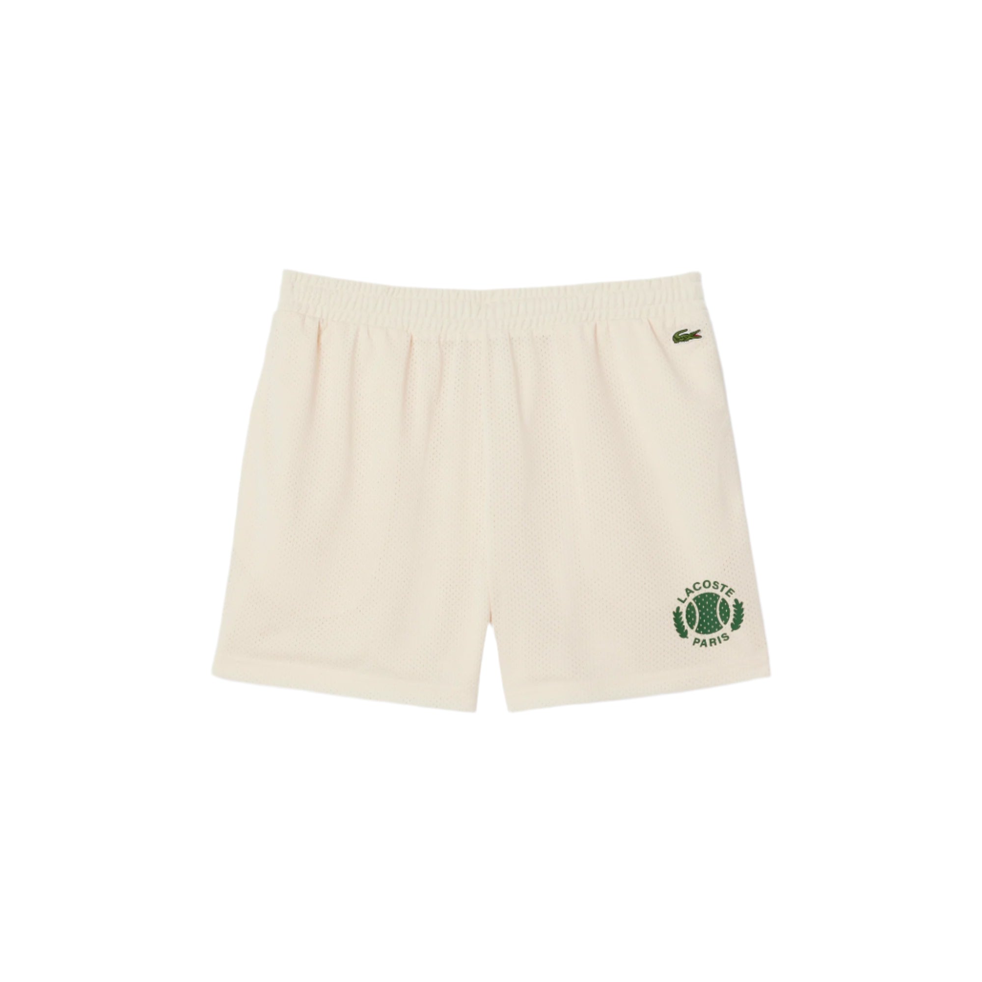 Lacoste Mens Graphic Print Mesh Shorts