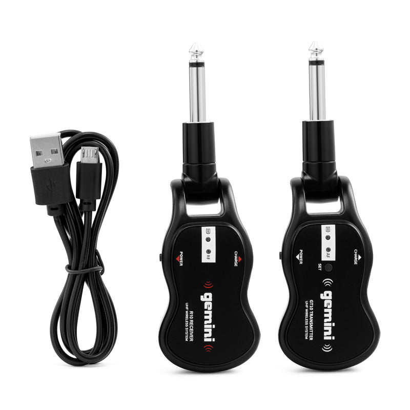 Gemini GMU-G100 UHF Wireless Guitar System