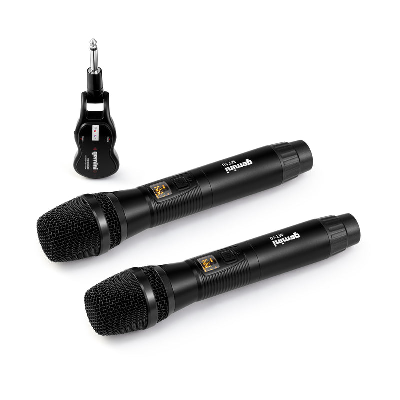 Gemini GMU-M200 UHF Dual Wireless Microphone System