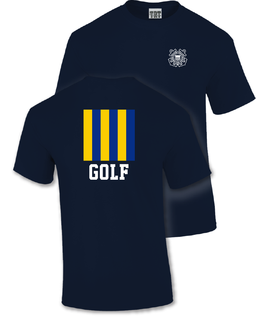 Coast Guard Golf Short Sleeve T-Shirt