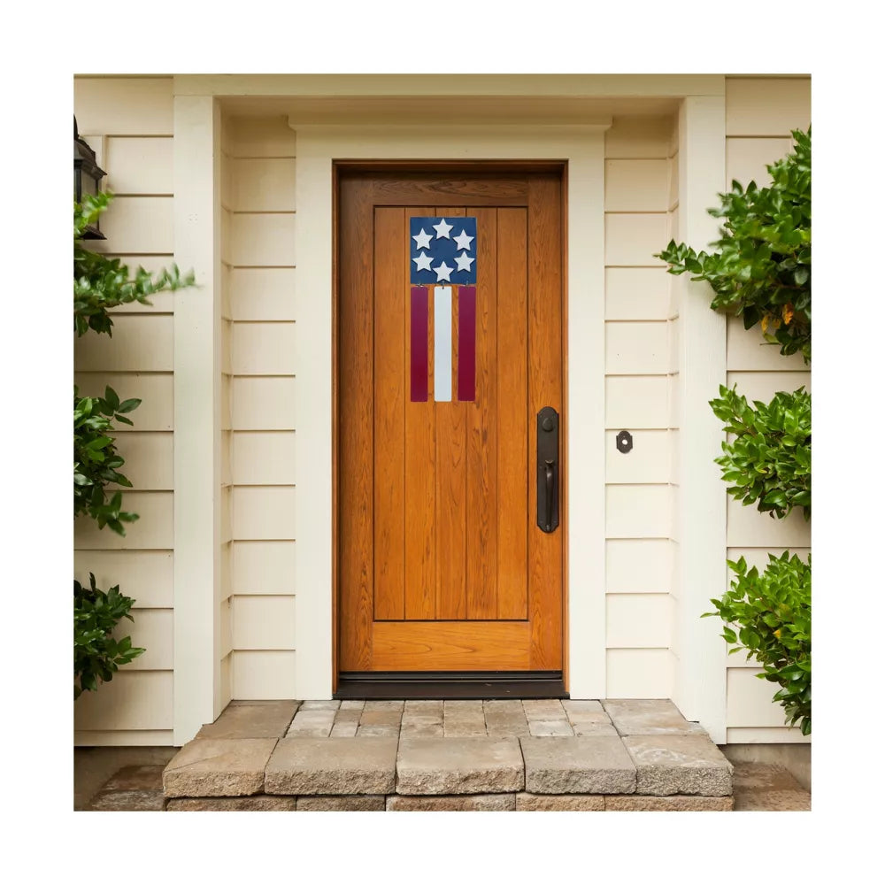 Transpac MDF Hanging Vertical Flag Decor