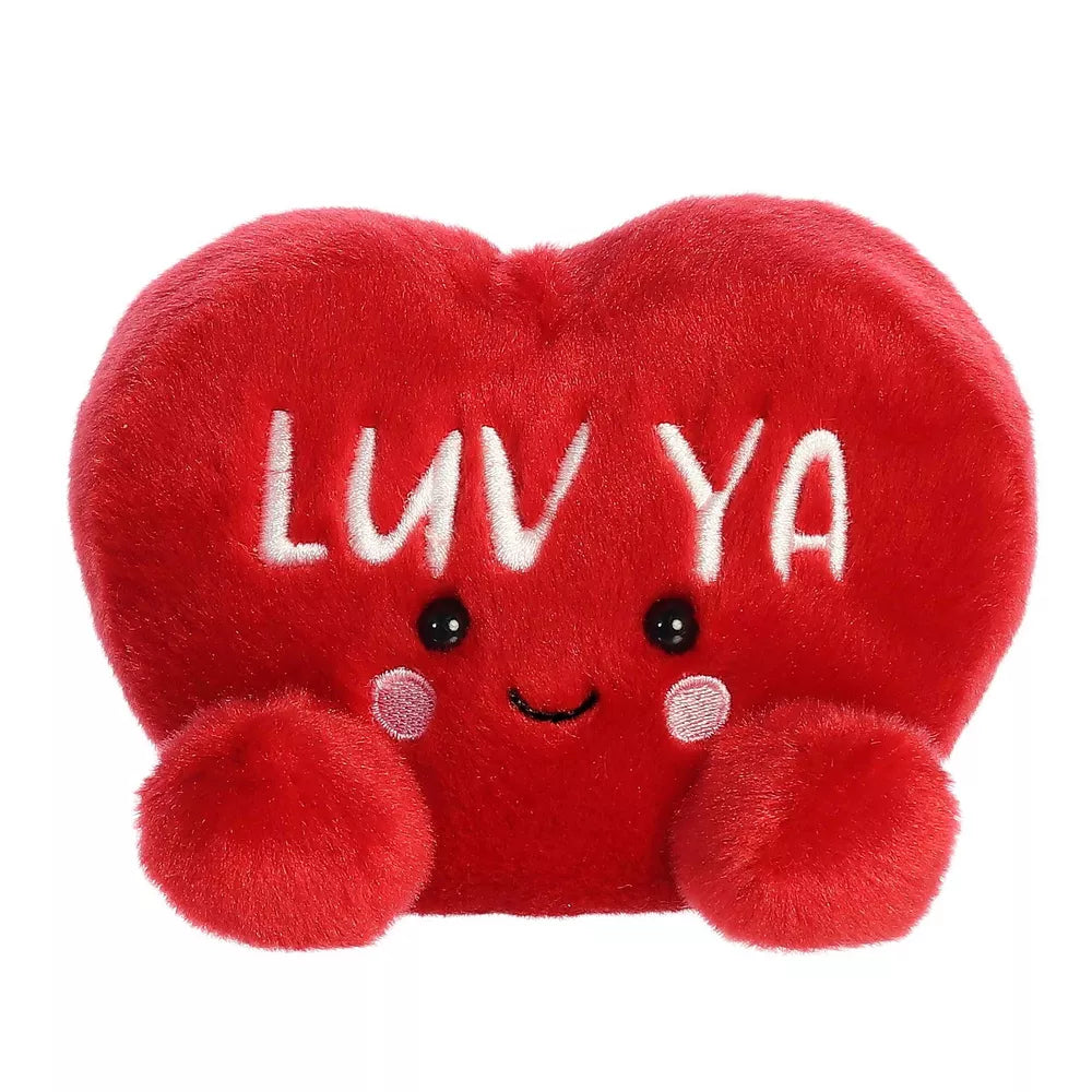 Aurora Mini Luv Ya Candy Heart Palm Pals 5" Adorable Stuffed Animal