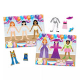 Melissa & Doug Reusable Dress-Up Sticker Pad - 165+ Reusable Stickers