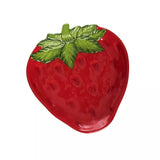 C&F Home Strawberry Patch Plate