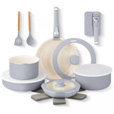 Gotham Steel 18-Piece Detachable Handle Cookware