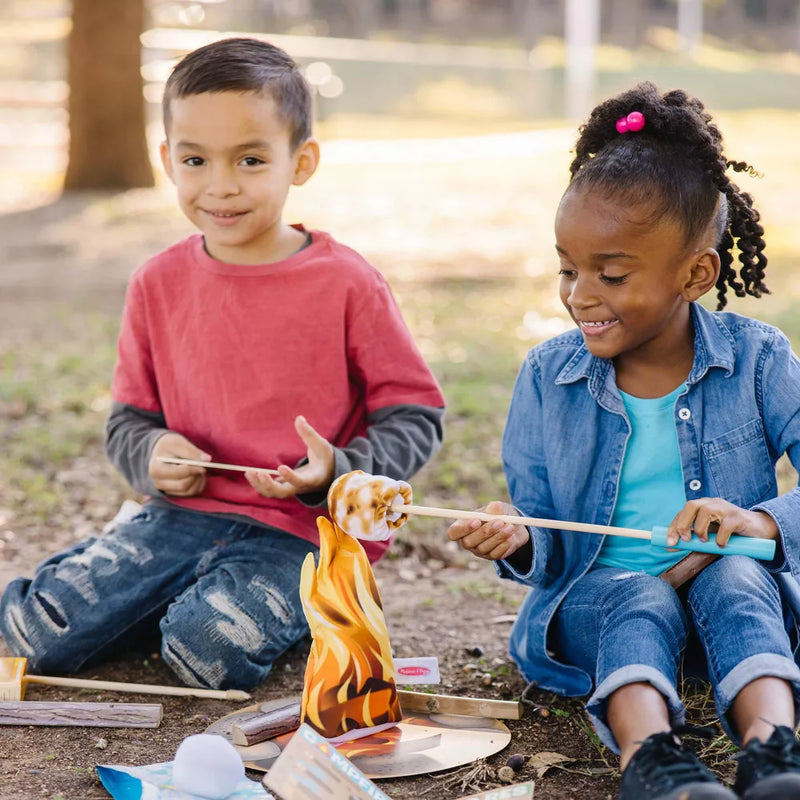 Melissa & Doug Let's Explore S'mores & More Campfire Play Set