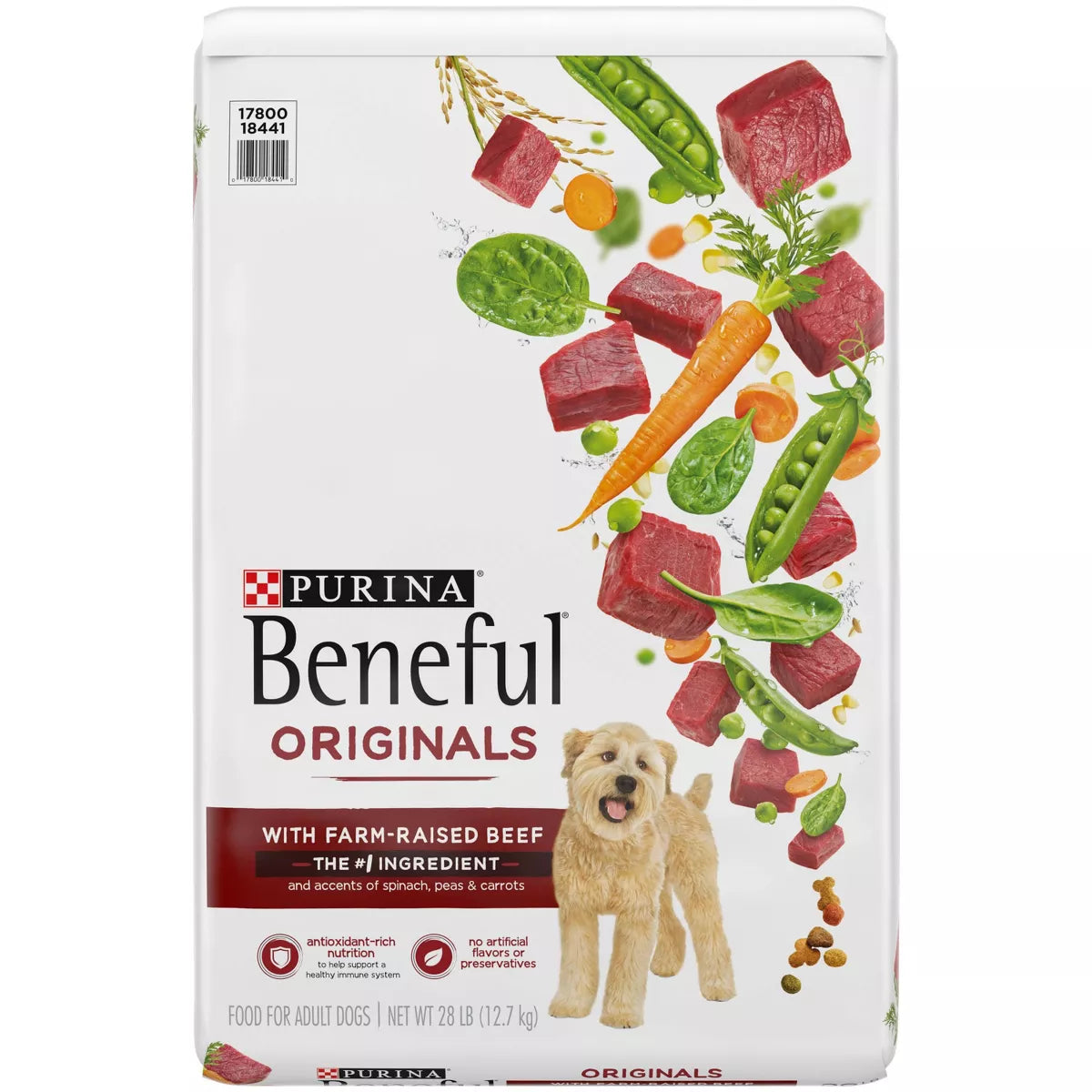 Purina Beneful Originals Farm-Raised Beef Dry Dog Food - 28lbs.