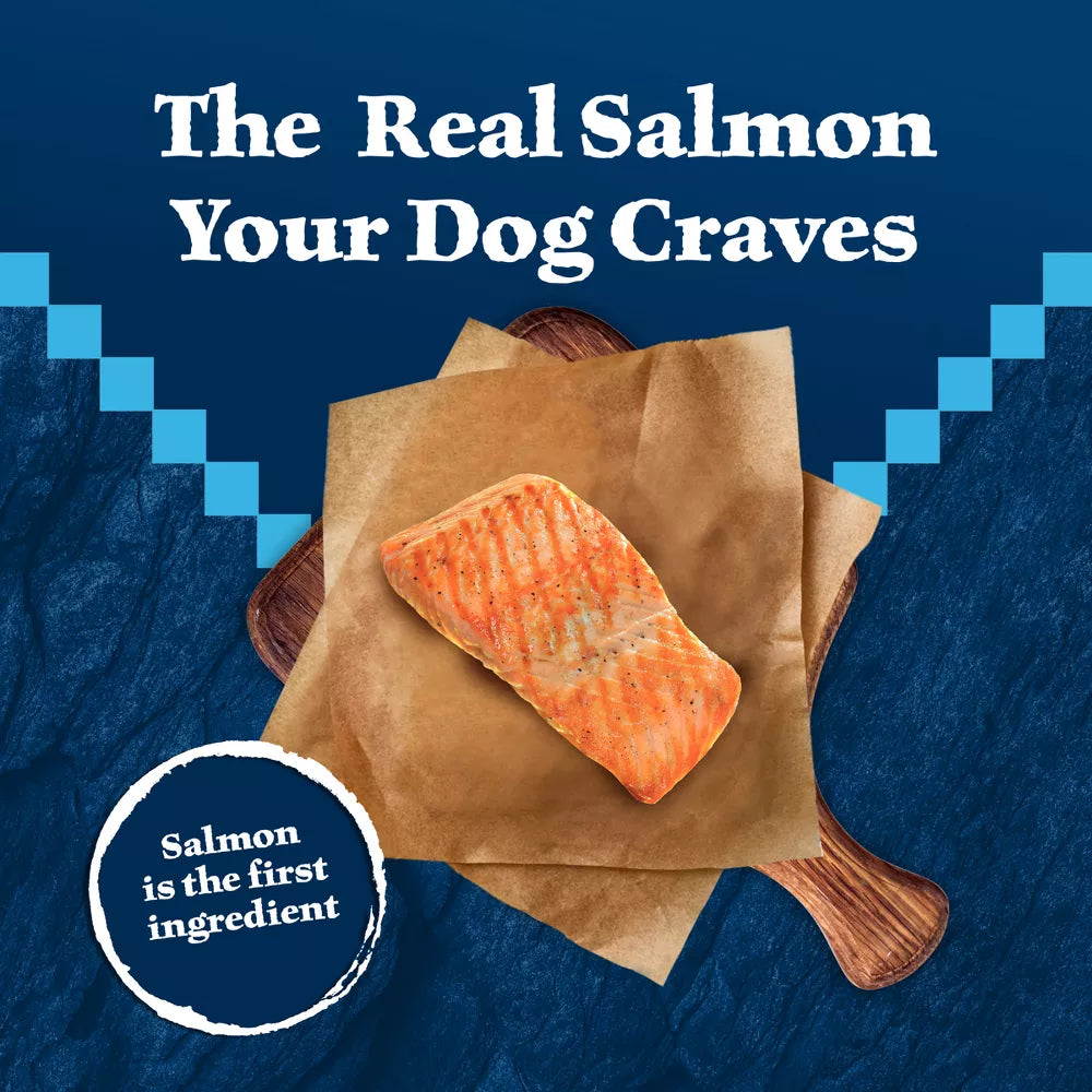 Blue Buffalo Wilderness High Protein Wholesome Grains Salmon Natural Adult Dry Dog Food - 24 lbs.