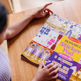 Melissa & Doug Reusable Dress-Up Sticker Pad - 165+ Reusable Stickers