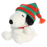 Aurora Mini Palm Pals Snoopy Beanie Peanuts Festive 5" Plush Toy