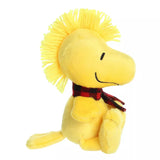 Aurora Small Winter Plaid Woodstock Peanuts 5" Festive Plush Toy