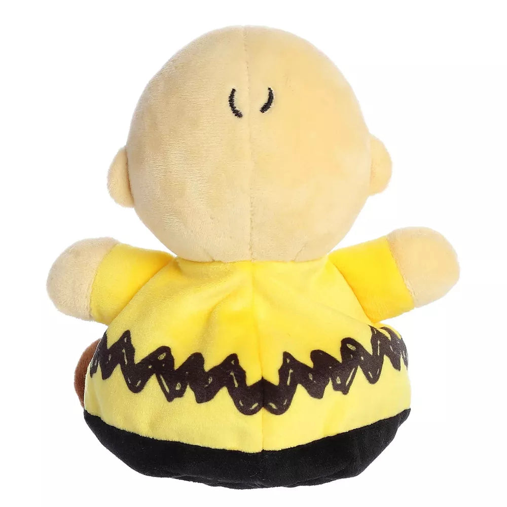 Aurora Peanuts Palm Pals Charlie Brown Plush Toy