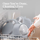 Gotham Steel 18-Piece Detachable Handle Cookware