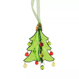 Enesco Mini Christmas Tree Facets Gold Star Tree Ornament