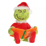 Aurora Large Storytime Grinch Dr. Seuss 16" Whimsical Plush Toy