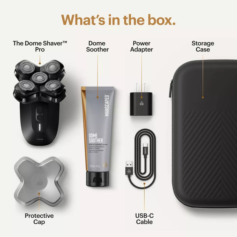 MANSCAPED Dome Shaver Pro Essentials Travel  Kit