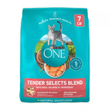 Purina ONE Tender Selects Blend With Real Salmon Dry Cat Food - 7lbs.