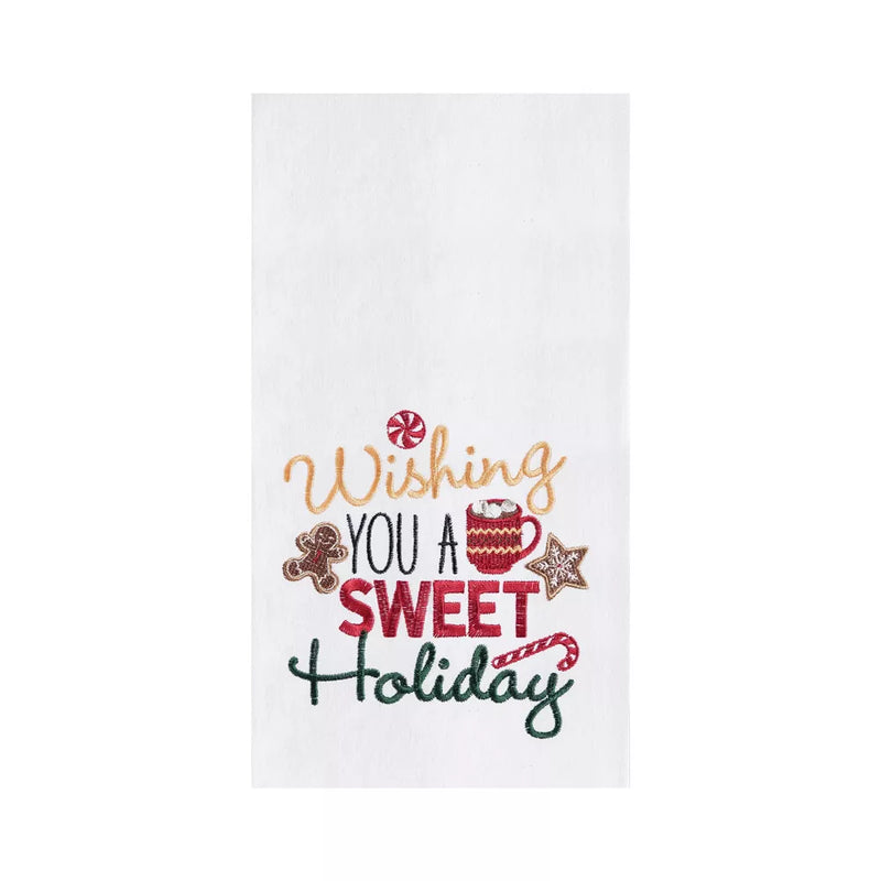 C&F Home Wishing A Sweet Holiday Kitchen Towel