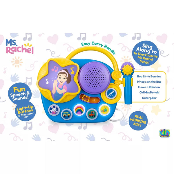 eKids Ms. Rachel Sing-along Boombox