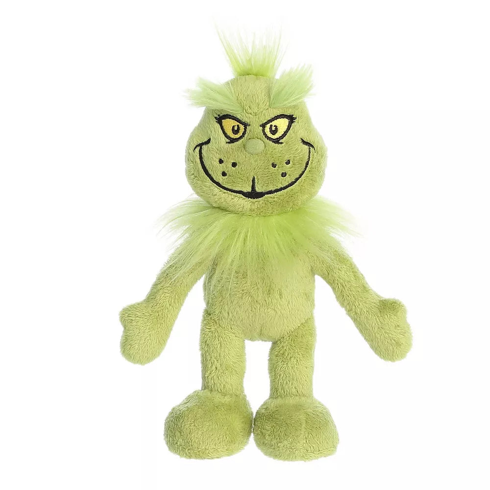 Aurora Small Grinch Armature Dr. Seuss 7" Whimsical Plush Toy