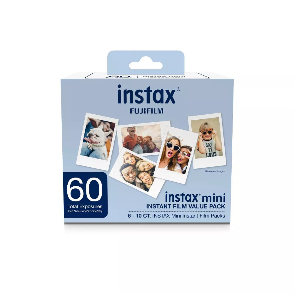 Fujifilm Instax Mini Instant Film Value Pack - 60 Sheets