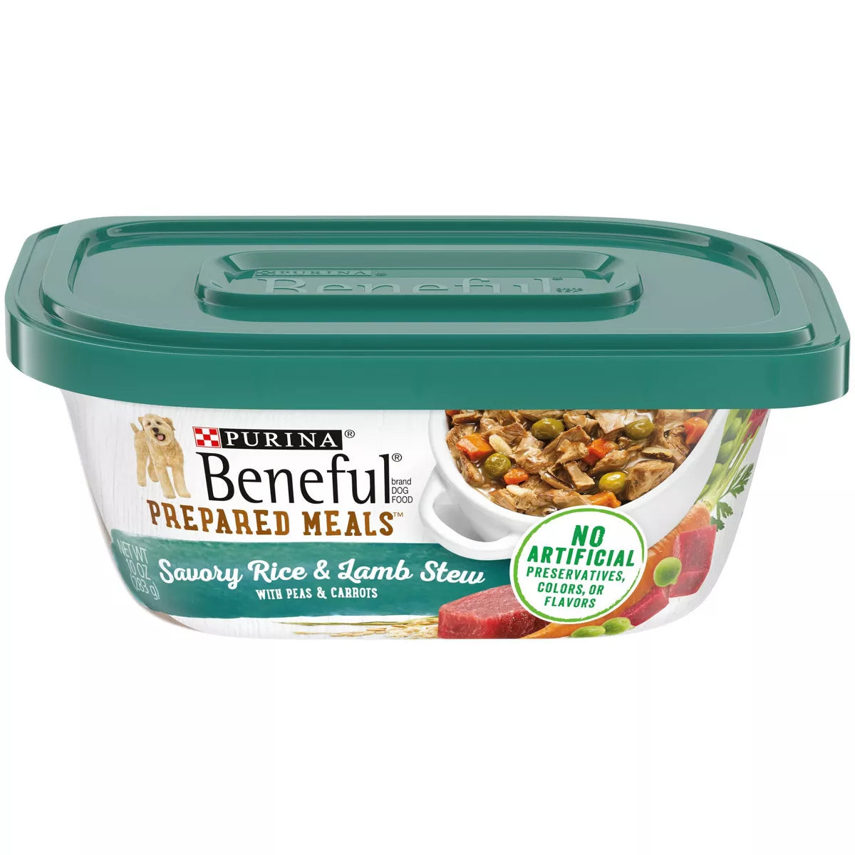 Purina Beneful Prepared Meals Savory Rice & Lamb Stew Wet Dog Food - 10oz.