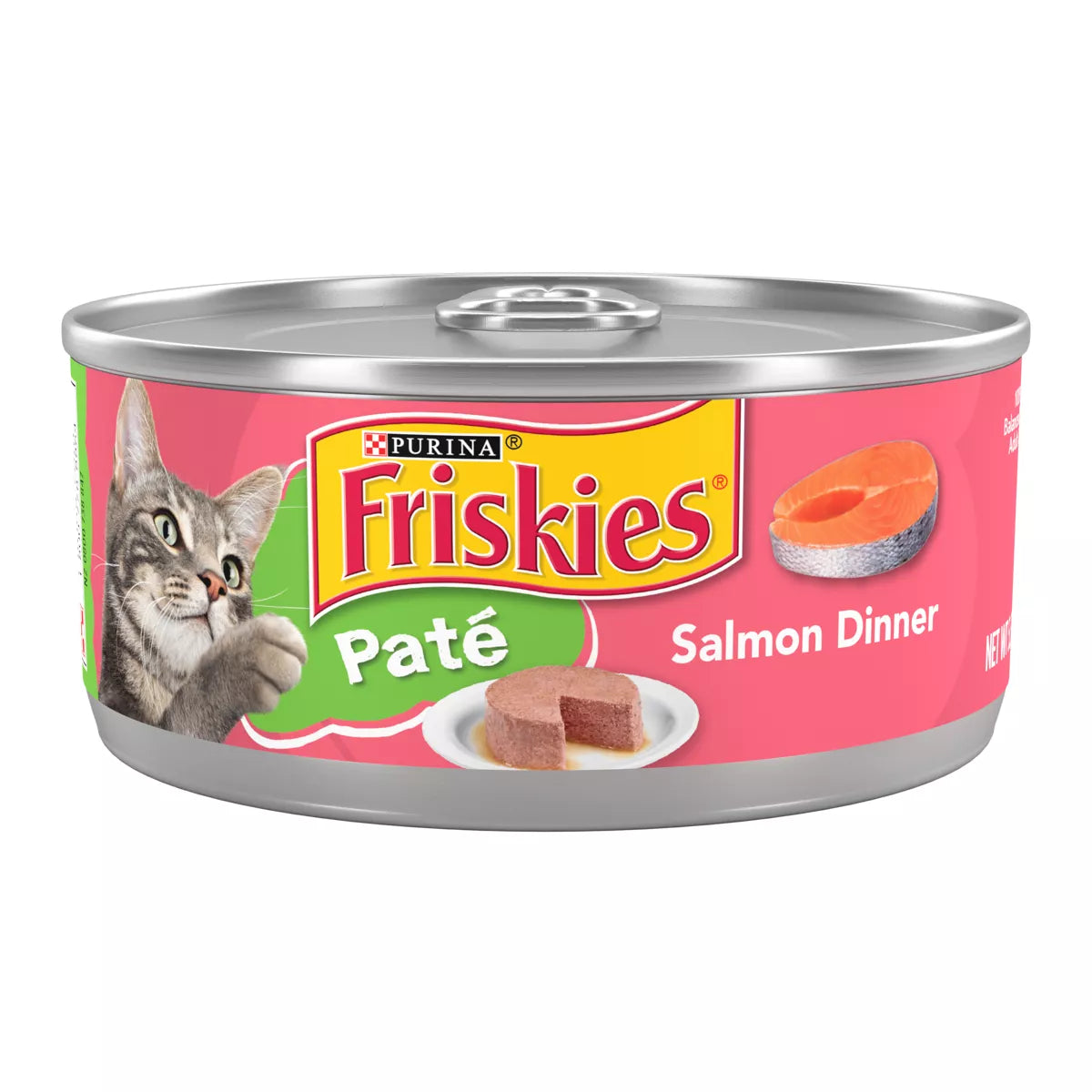 Purina Friskies Paté Salmon Dinner Wet Cat Food - 5.5oz.