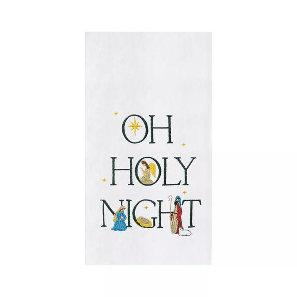 C&F Home Oh Holy Night Flour Sack Kitchen Towel