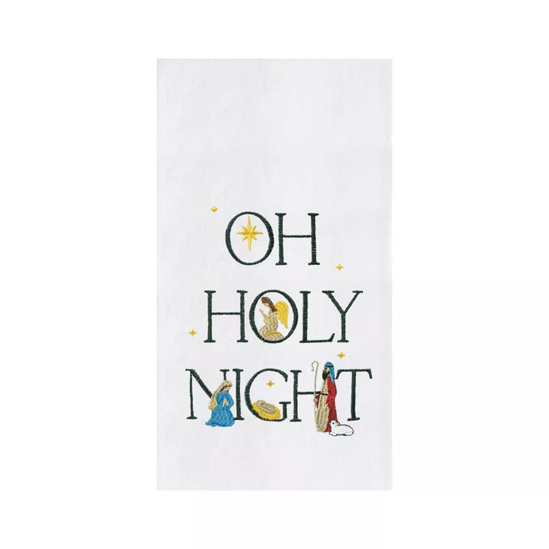 C&F Home Oh Holy Night Flour Sack Kitchen Towel