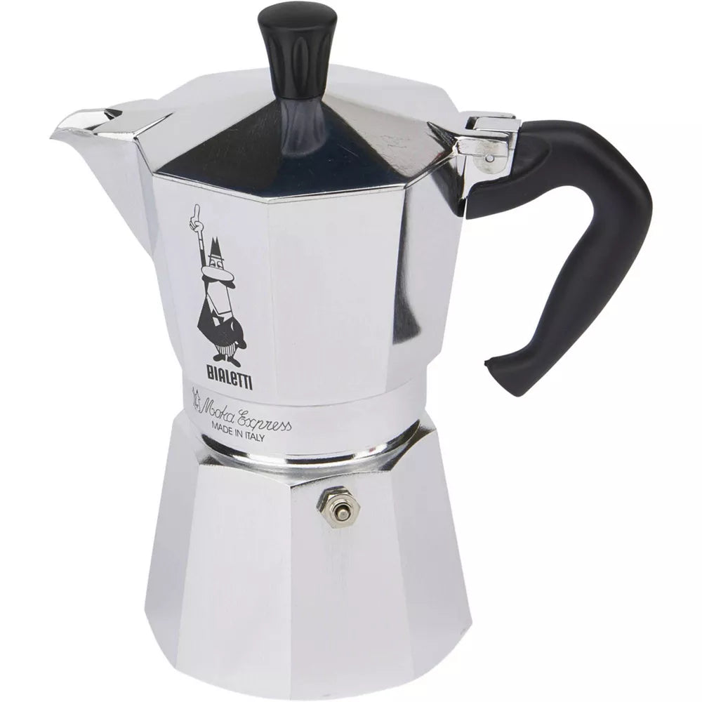 Bialetti Moka Express Stovetop Espresso Pot - 6 Cup