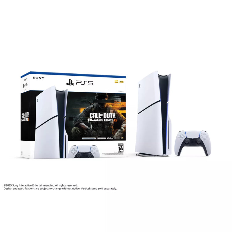 Sony Playstation 5 Call of Duty Black Ops 6 Slim Disc Bundle