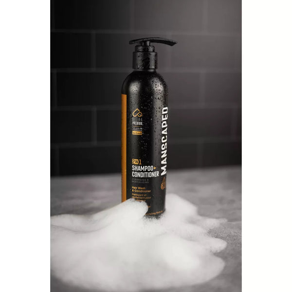 MANSCAPED 2-in-1 Shampoo & Conditioner - 16 oz.