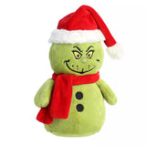 Aurora Dr. Seuss Small Grinch Snowman Plush Toy