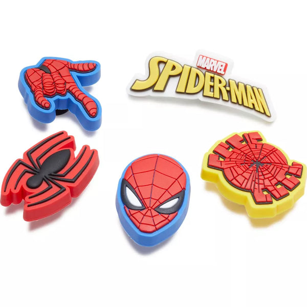 Crocs Marvel Spider-Man Kids Character Shoe Charms Jibbitz - 5 pk